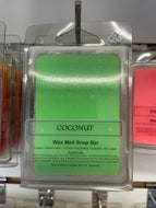 Coconut 6 Cube Wax Melt Snap Bar