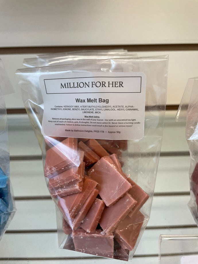 Million For Her Wax Melt Bag